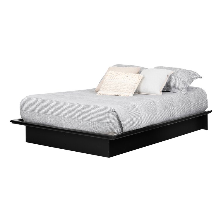 Black platform deals bed full